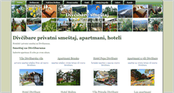 Desktop Screenshot of divcibaresmestaj.net